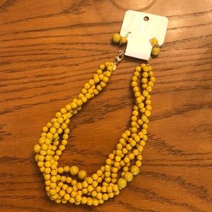 NWT Charming Charlie necklace and earrings